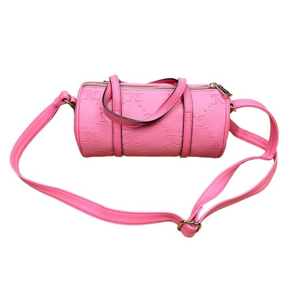 Juicy Couture Pink Lemonade Mini Barrel Bag - 9” x 5” - Picture 6 of 9